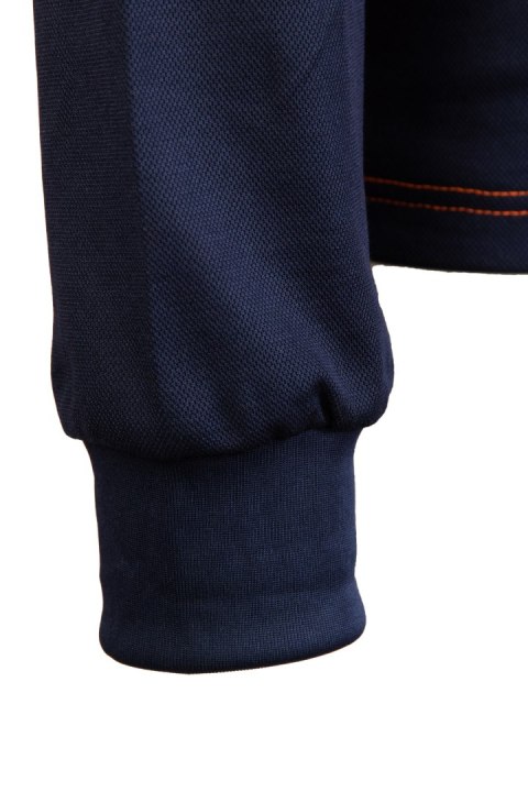 KOSZULKA DŁUGI RĘKAW 50/50 ŻÓŁTY/GRANAT - Żółty (_y) 2XL.