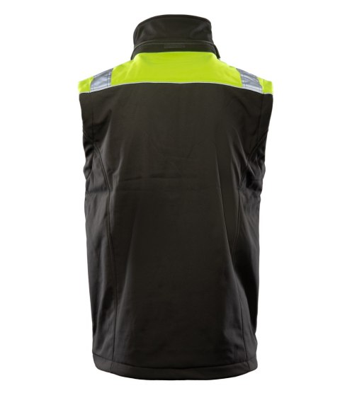 RIVAL KAMIZELKA SOFTSHELL - Czarny-Żółty(cy) M