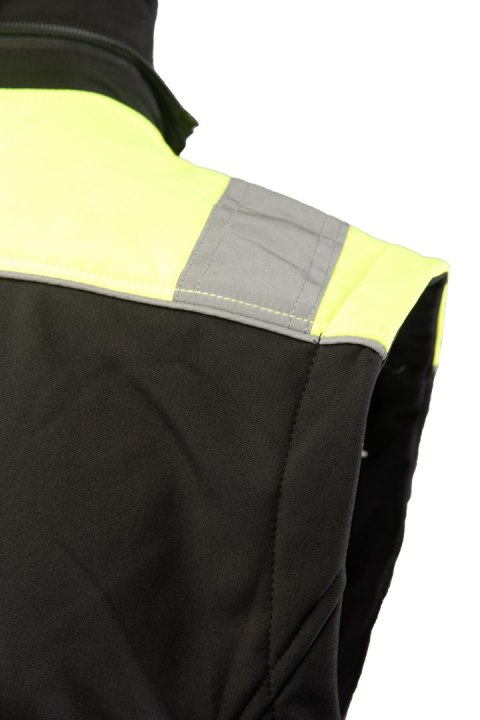 RIVAL KAMIZELKA SOFTSHELL - Czarny-Żółty(cy) M