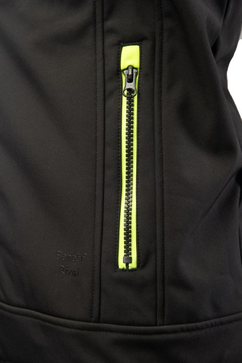 RIVAL KAMIZELKA SOFTSHELL - Czarny-Żółty(cy) M