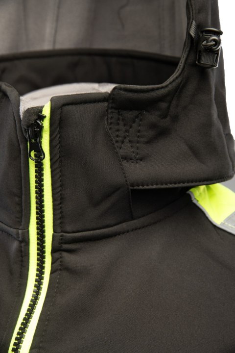 RIVAL KAMIZELKA SOFTSHELL - Czarny-Żółty(cy) M