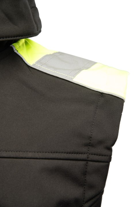 RIVAL KAMIZELKA SOFTSHELL - Czarny-Żółty(cy) M