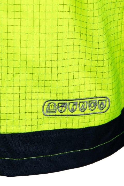 MULTINORM KURTKA PARKA OCIEPLANA 3W1 - KAT.III - Żółty (_y) XL