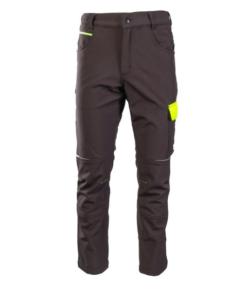 RIVAL SPODNIE SOFTSHELL OCIEPLANE CZARNY/ŻÓŁTY - Czarny-Żółty(cy) 4XL. RIVAL SPODNIE SOFTSHELL OCIEPLANE CZARNY/ŻÓŁTY - Czarny-Żółty(cy) 4XL.