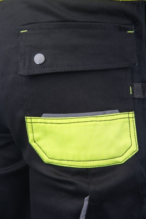 SPODNIE DO PASA SOLAR - Czarny-Żółty(cy) 102