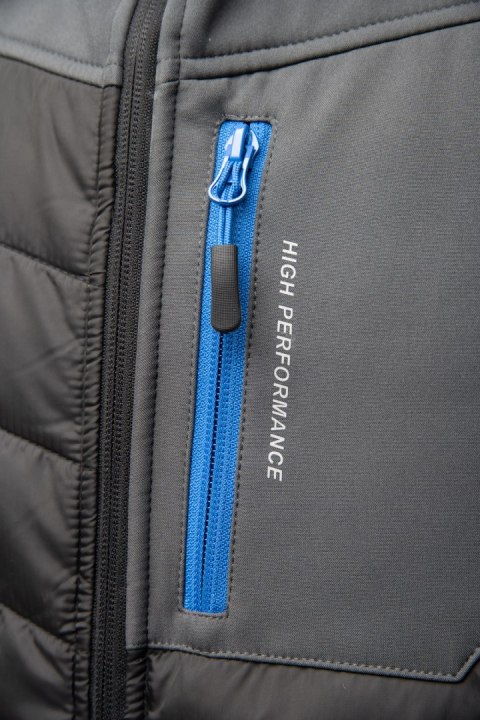 TOPAZ KAMIZELKA SOFTSHELL STAL - Stalowy 2XL.
