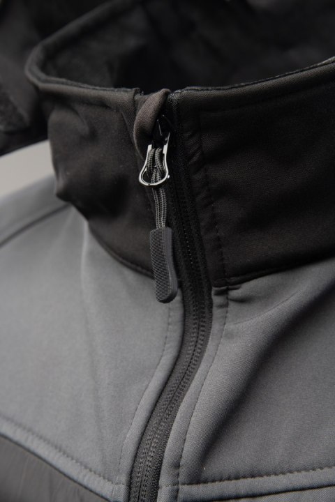 TOPAZ KAMIZELKA SOFTSHELL STAL - Stalowy 2XL.