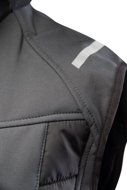 TOPAZ KAMIZELKA SOFTSHELL STAL - Stalowy 2XL.