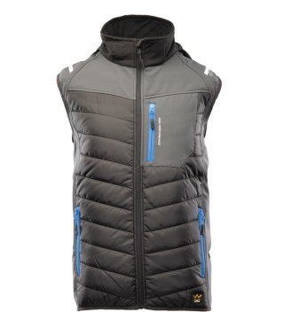 TOPAZ KAMIZELKA SOFTSHELL STAL - Stalowy M