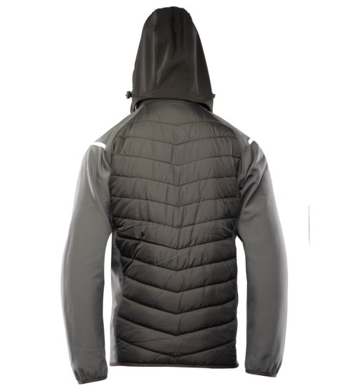 TOPAZ KURTKA SOFTSHELL STAL - Stalowy S