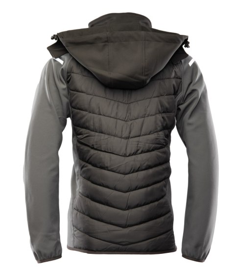 TOPAZ KURTKA SOFTSHELL STAL - Stalowy S