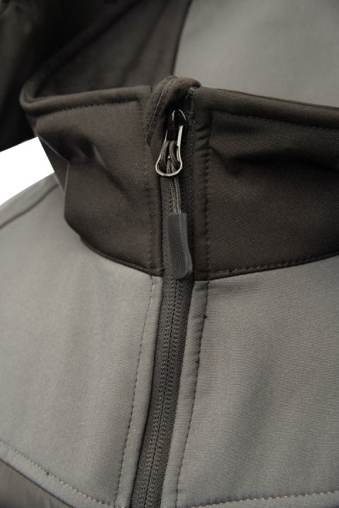 TOPAZ KURTKA SOFTSHELL STAL - Stalowy S