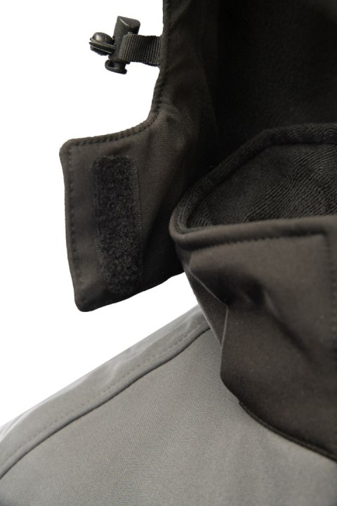 TOPAZ KURTKA SOFTSHELL STAL - Stalowy S