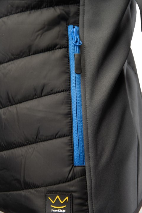 TOPAZ KURTKA SOFTSHELL STAL - Stalowy S