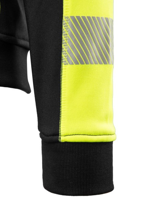 BLUZA DRESOWA Z KAPTUREM RIVAL - Czarny-Żółty(cy) L