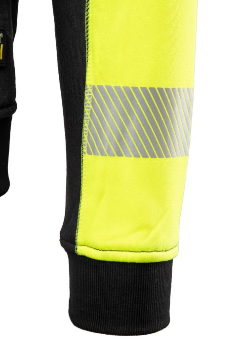 BLUZA DRESOWA Z KAPTUREM RIVAL - Czarny-Żółty(cy) S