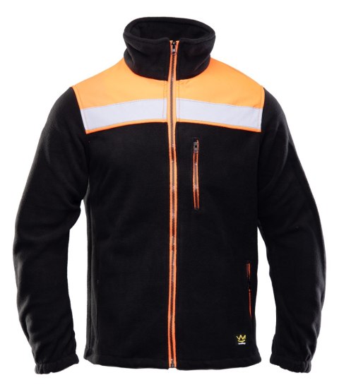 POLAR RIVAL - CZARNO-POMARAŃCZOWY(cp) 2XL.