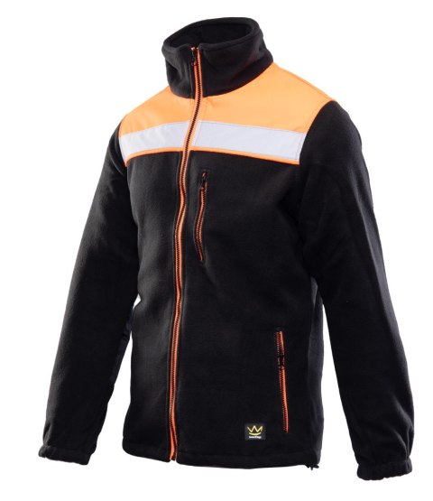 POLAR RIVAL - CZARNO-POMARAŃCZOWY(cp) 2XL.