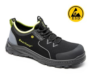 PÓŁBUT BOLTON CZARNY S1PS SR FO ESD - Czarny 36