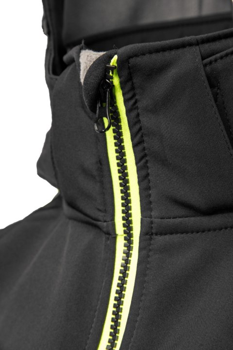 RIVAL SOFTSHELL RIVAL CZARNY/ŻÓŁĆ - Żółty (_y) 2XL.