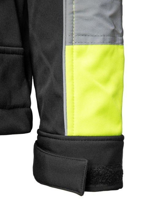 RIVAL SOFTSHELL RIVAL CZARNY/ŻÓŁĆ - Żółty (_y) 2XL.