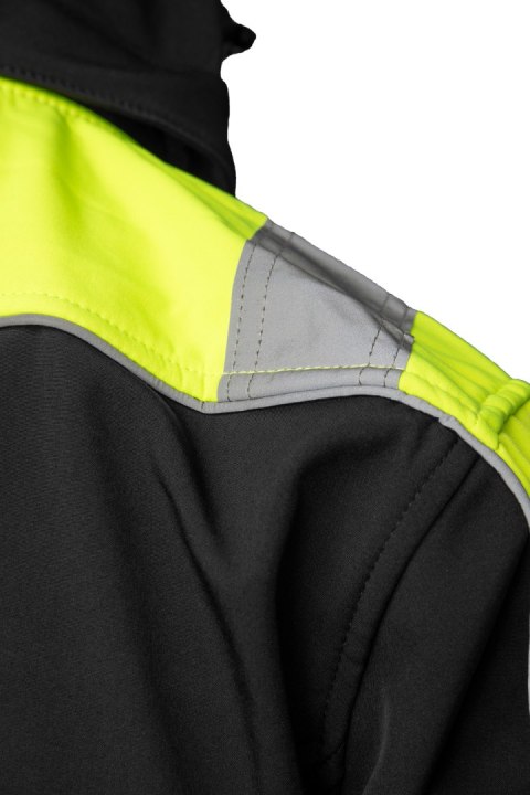 RIVAL SOFTSHELL RIVAL CZARNY/ŻÓŁĆ - Żółty (_y) 2XL.