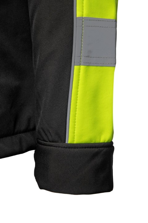 RIVAL SOFTSHELL RIVAL CZARNY/ŻÓŁĆ - Żółty (_y) 2XL.