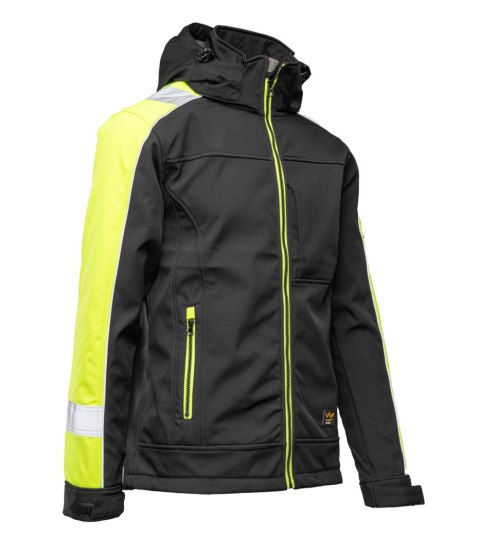 RIVAL SOFTSHELL RIVAL CZARNY/ŻÓŁĆ - Żółty (_y) 3XL.