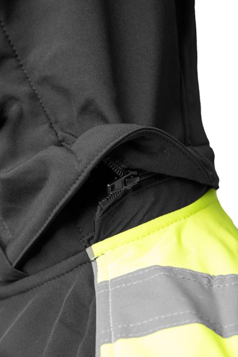RIVAL SOFTSHELL RIVAL CZARNY/ŻÓŁĆ - Żółty (_y) 3XL.