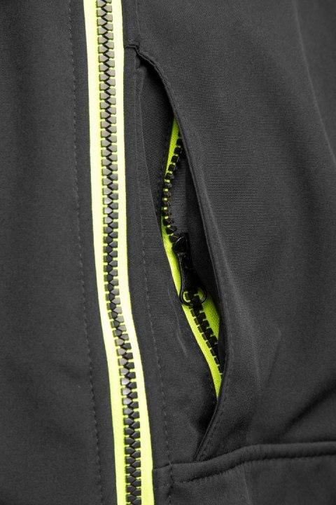 RIVAL SOFTSHELL RIVAL CZARNY/ŻÓŁĆ - Żółty (_y) 3XL.