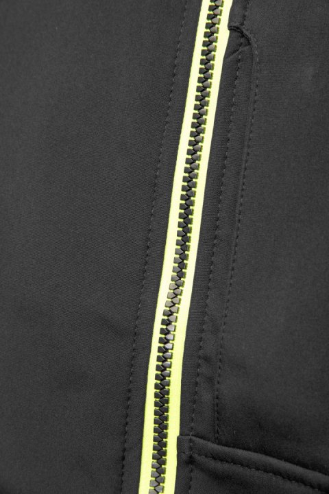 RIVAL SOFTSHELL RIVAL CZARNY/ŻÓŁĆ - Żółty (_y) 3XL.