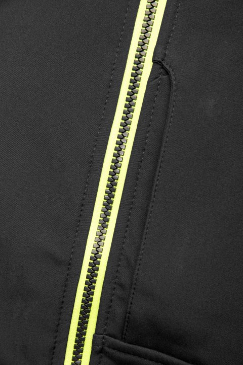 RIVAL SOFTSHELL RIVAL CZARNY/ŻÓŁĆ - Żółty (_y) 3XL.