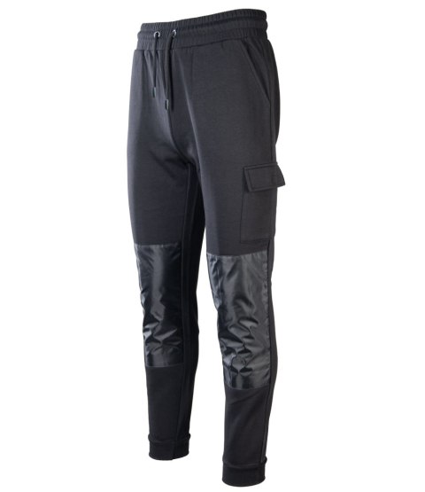 RELAX SPODNIE DRESOWE CZARNE - Czarny 3XL.