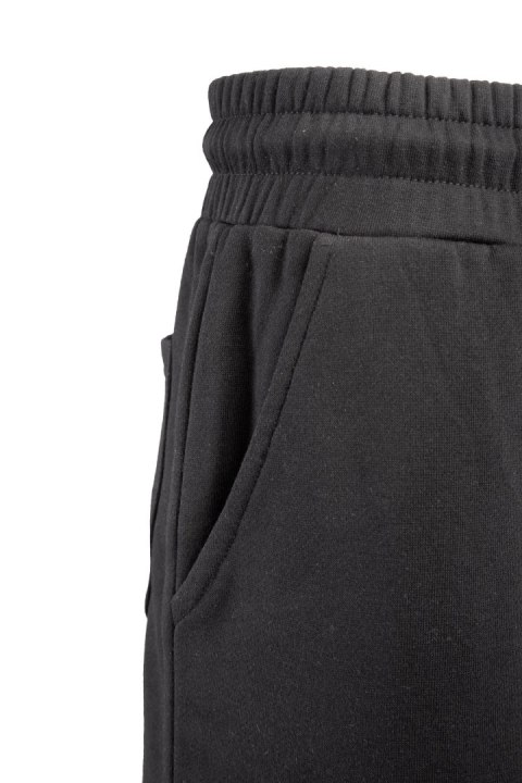 RELAX SPODNIE DRESOWE CZARNE - Czarny 3XL.