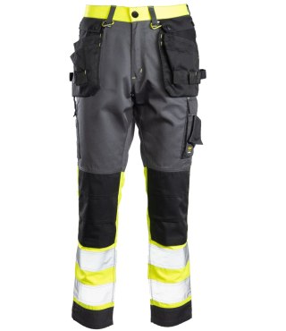 SPODNIE DO PASA FLASH STALOWO/ŻÓŁTY KAT. II SKF01Y - Żółty (_y) 29