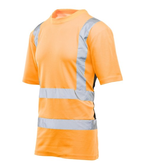 T-SHIRT SIATKA BF-016-O POMARAŃCZ - Pomarańcz (_o) 4XL.