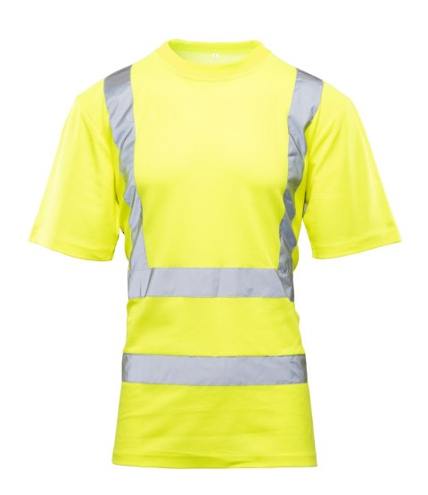 T-SHIRT SIATKA BF-016-Y ŻÓŁTY - Żółty (_y) S