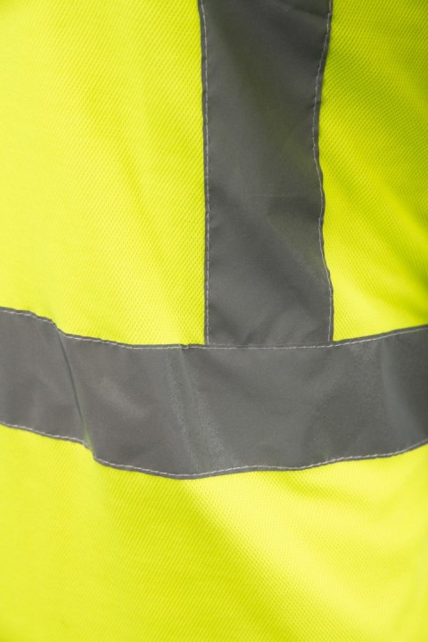 T-SHIRT SIATKA BF-016-Y ŻÓŁTY - Żółty (_y) S