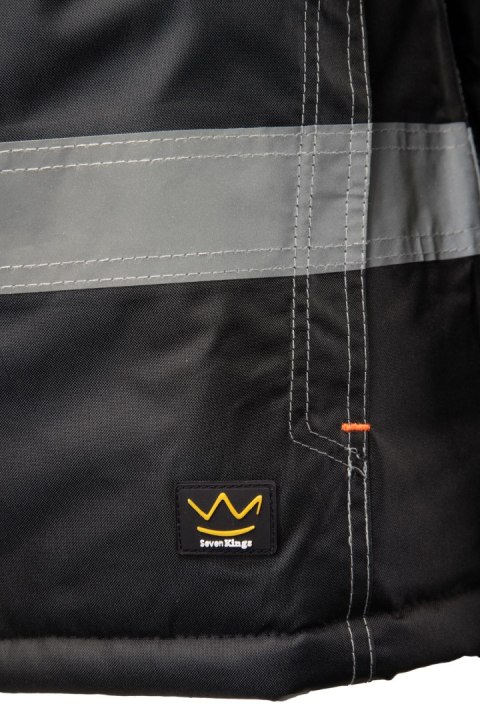 KURTKA RIVAL POMARAŃCZ - CZARNO-POMARAŃCZOWY(cp) 2XL.