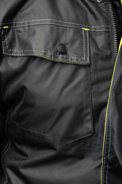 KURTKA RIVAL ŻÓŁTY - CZARNO-Żółty (ca) 2XL.