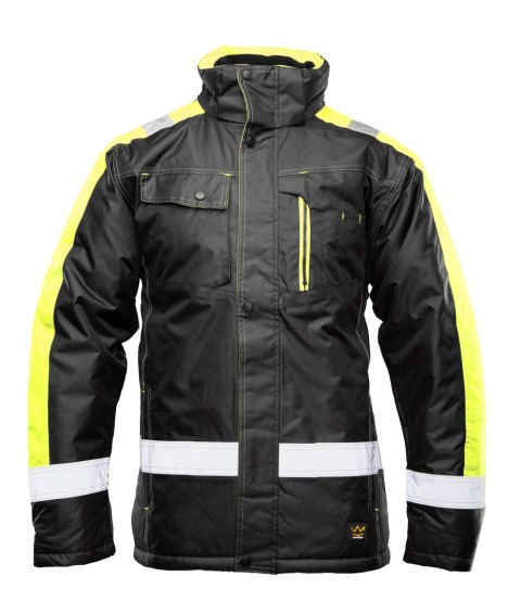 KURTKA RIVAL ŻÓŁTY - CZARNO-Żółty (ca) 3XL.