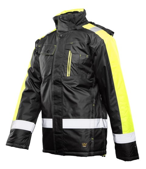 KURTKA RIVAL ŻÓŁTY - CZARNO-Żółty (ca) 3XL.
