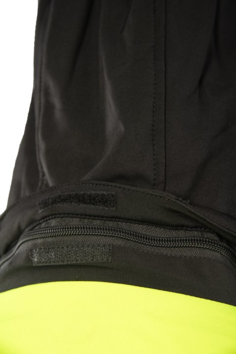 OCIEPLANY SOFTSHELL RIVAL POMARAŃCZOWY - CZARNO-POMARAŃCZOWY(cp) L