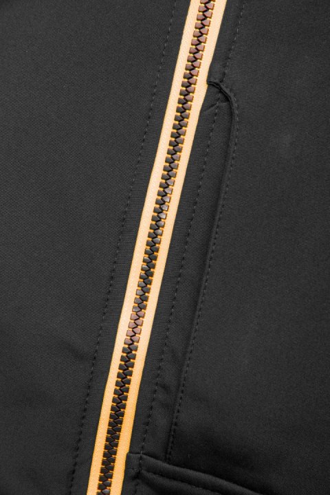RIVAL SOFTSHELL CZARNY/POMARAŃCZ - Pomarańczowy 2XL.