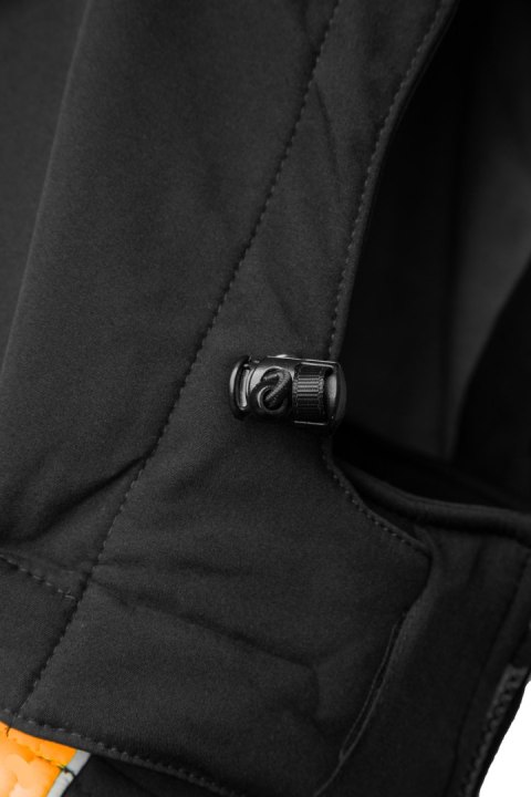 RIVAL SOFTSHELL CZARNY/POMARAŃCZ - Pomarańczowy 2XL.