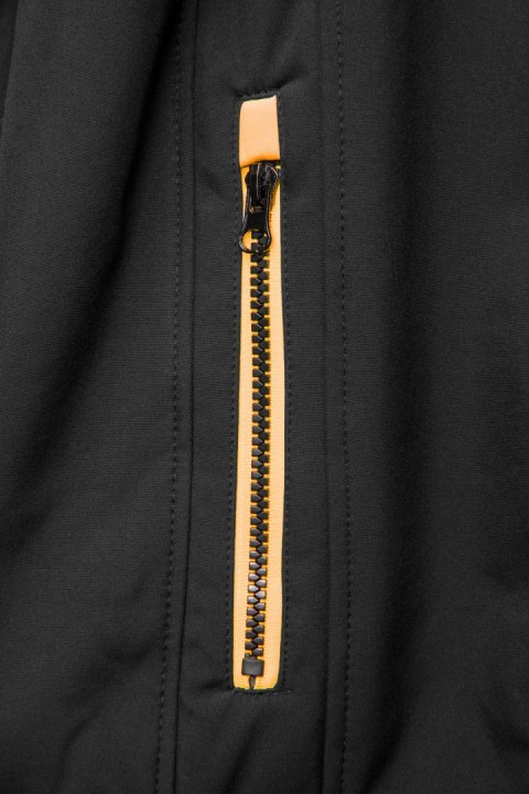RIVAL SOFTSHELL CZARNY/POMARAŃCZ - Pomarańczowy XL