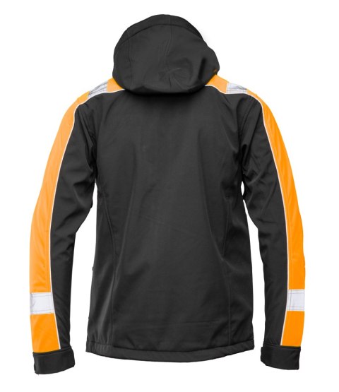 RIVAL SOFTSHELL CZARNY/POMARAŃCZ - Pomarańczowy L