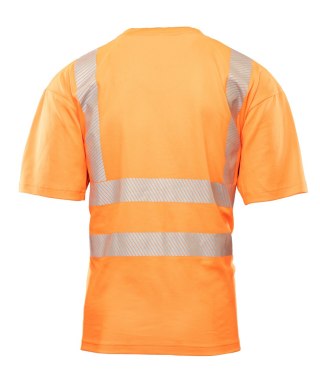 T-SHIRT SIATKA TRANSFER BF-017-O POMARAŃCZ - Pomarańcz (_o) L