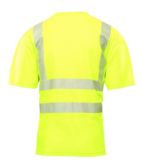 T-SHIRT SIATKA TRANSFER BF-017-Y ŻÓŁTY - Żółty (_y) 4XL.