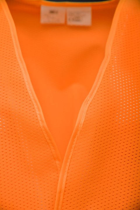 KAMIZELKA SIATKOWA H004O / H004Y - Pomarańcz (_o) XL